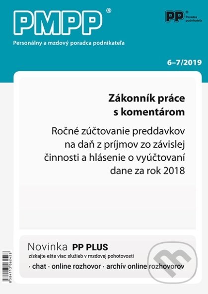 Levně PMPP 6-7/2019 (Zákonník práce s komentárom)