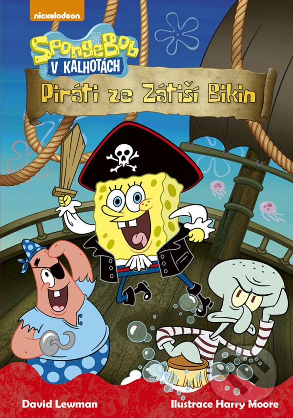 E-kniha: SpongeBob: Piráti ze Zátiší Bikin (David Lewman). CPRESS, 2018