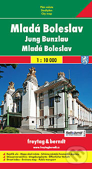 Levně Mladá Boleslav 1:10 000