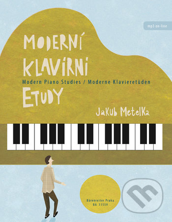 Levně Moderní klavírní etudy - Jakub Metelka - kniha z kategorie Noty