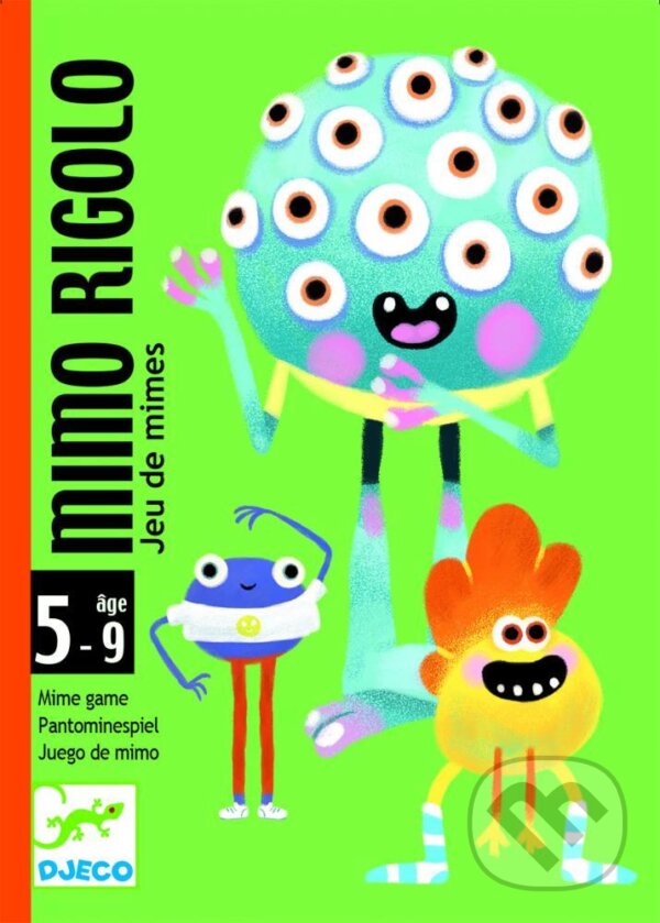 Spoločenská hra: Memo Rigolo (Djeco). Djeco, 2019
