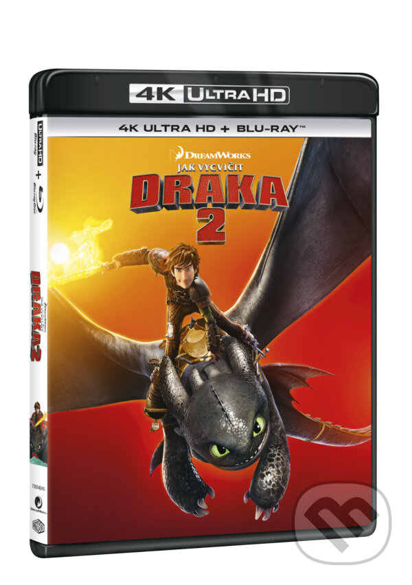 Levně Jak vycvičit draka 2 Ultra HD Blu-ray (Ultra HD Blu-ray + Blu-ray) - film z kategorie Animované seriály