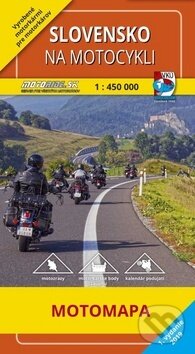 Slovensko na motocykli 1:450 000, VKU CZ s.r.o., 2019