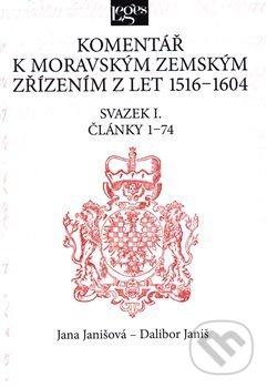 Kniha Komentář k moravským zemským zřízením z let 1516-1604