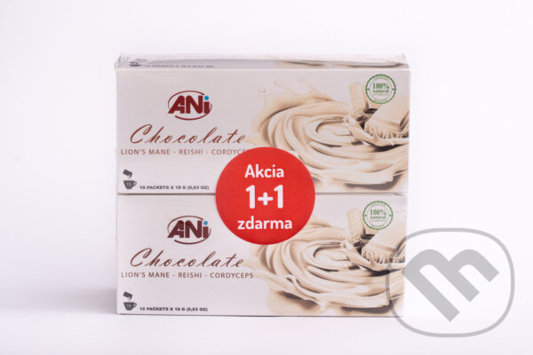 ANi Mushroom white Chocolate 1 + 1 zadarmo, Ani, 2019
