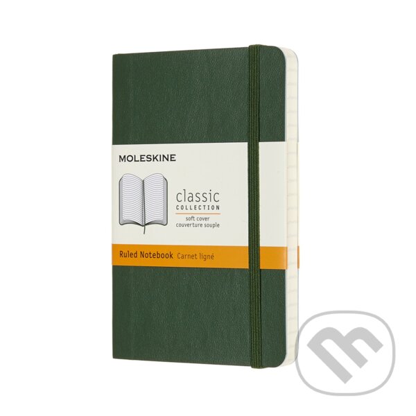 Moleskine - zelený zápisník Soft, Moleskine, 2019