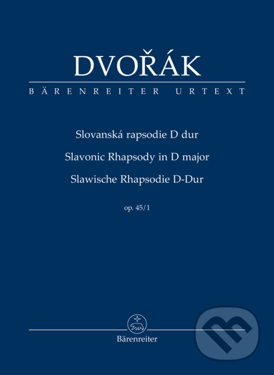 Levně Slovanská rapsodie As Dur op. 45-1 - Antonín Dvořák, Robert Simon (editor) - kniha z kategorie Hudba