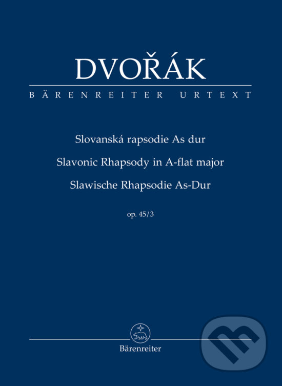Levně Slovanská rapsodie As Dur op. 45-3 - Antonín Dvořák, Robert Simon (editor) - kniha z kategorie Noty
