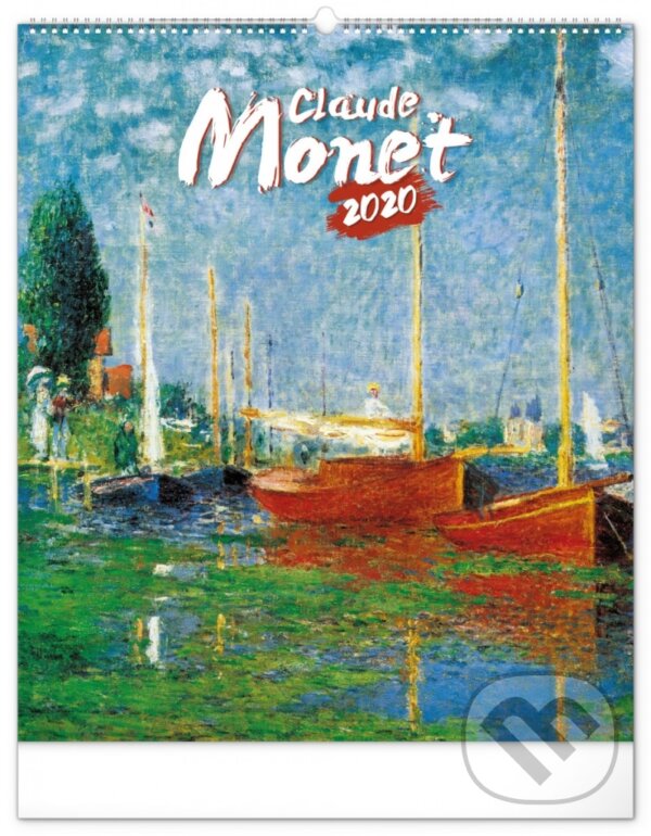 Nástěnný kalendář 2020 - Claude Monet, Presco Group, 2019