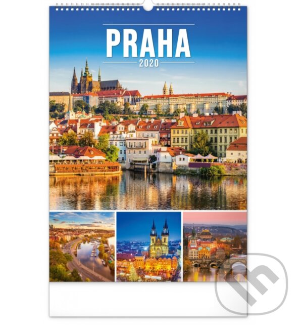 Nástěnný kalendář 2020 - Praha, Presco Group, 2019