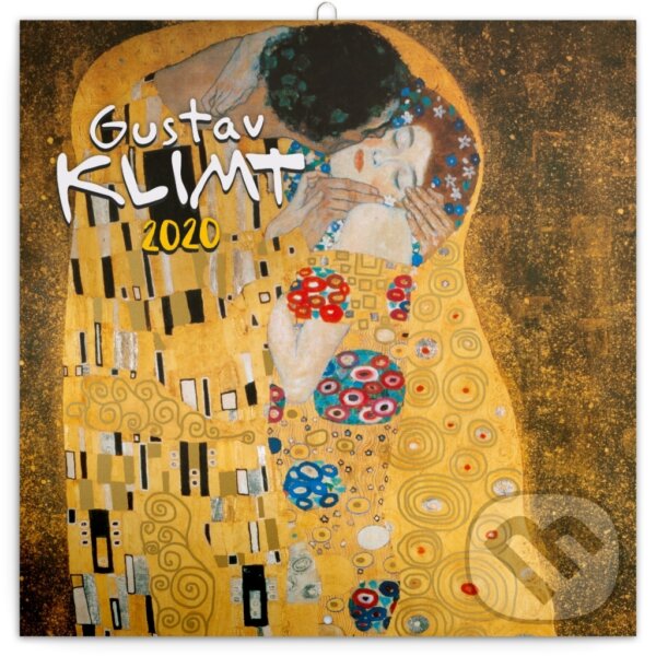 Poznámkový kalendář / kalendár Gustav Klimt 2020, Presco Group, 2019