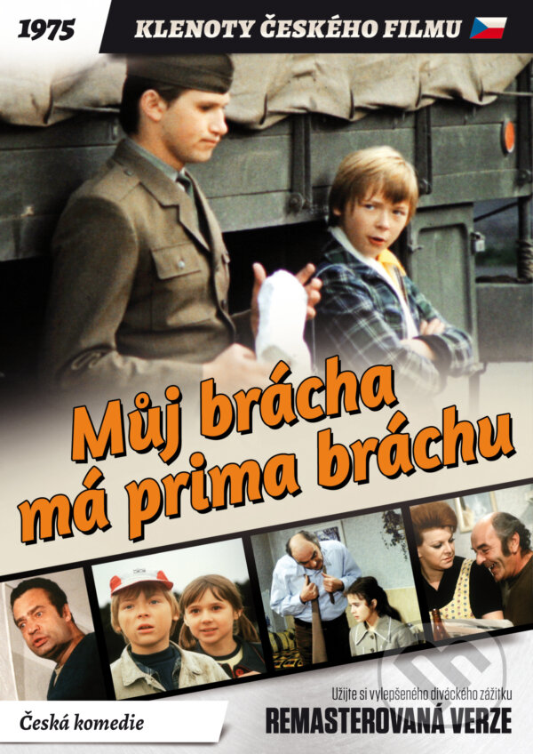 Levně Můj brácha má prima bráchu (remasterovaná verze) - Stanislav Strnad - film z kategorie Komédie