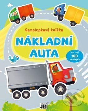 Levně Samolepková knížka: Nákladní auta - kniha z kategorie Samolepky