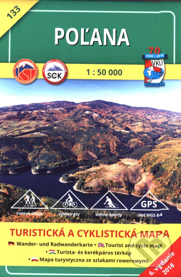 Levně Poľana 1:50 000 (turistická mapa č. 133 - 6. vydanie)