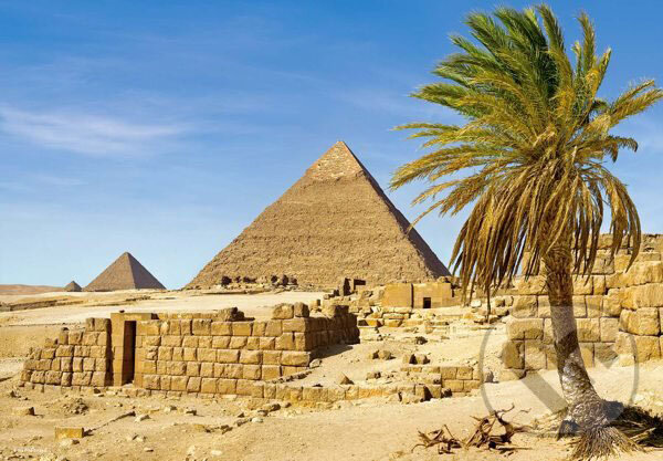 Pyramídy v Gize, Egypt, Castorland, 2008