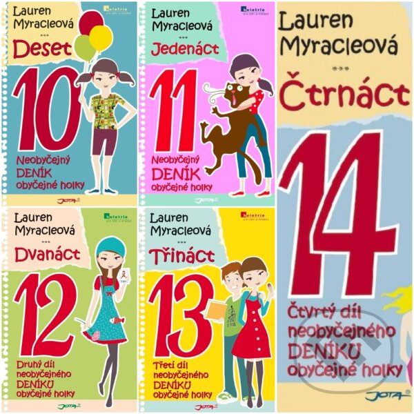 E-kniha: Balíček Deset - Čtrnáct (Lauren Myracle). Jota