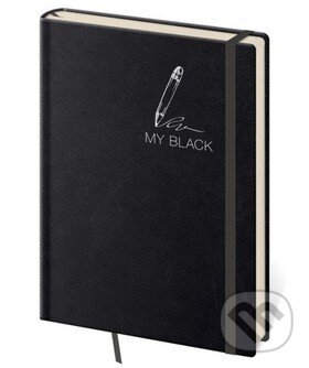 Zápisník My Black S linkovaný, Helma
