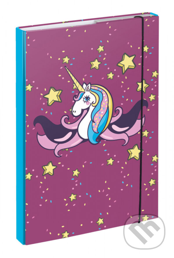 Levně Desky na školní sešity Baagl Unicorn (A4)