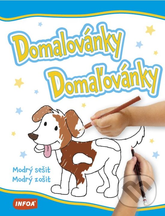 Levně Domalovánky / Domaľovanky (Modrý sešit / Modrý zošit) - kniha z kategorie Pre deti