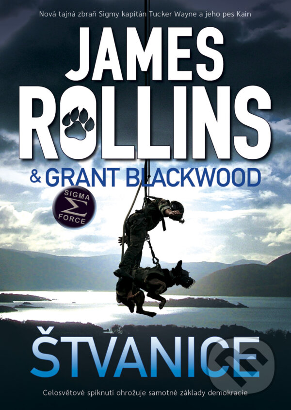 E-kniha: Štvanice (Grant Blackwood a James Rollins). BB/art, 2016