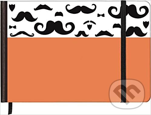 Levně Notebook Horizontal Moustache