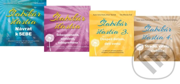 Levně Šlabikár šťastia 1-4 (Kolekcia) - Pavel Hirax Baričák - audiokniha z kategorie Spiritualita