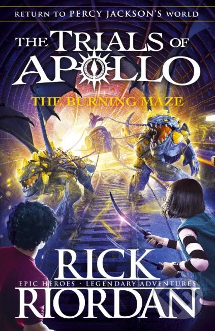 Levně The Burning Maze - Rick Riordan - kniha z kategorie Sci-fi, fantasy a komiksy