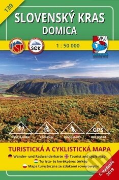 Levně Slovenský kras, Domica 1:50 000