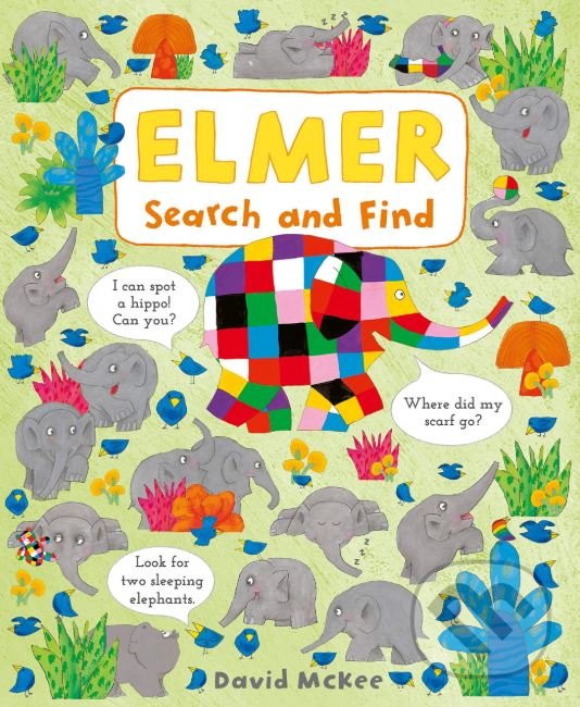 Levně Elmer Search and Find - David McKee - kniha z kategorie Rozprávky