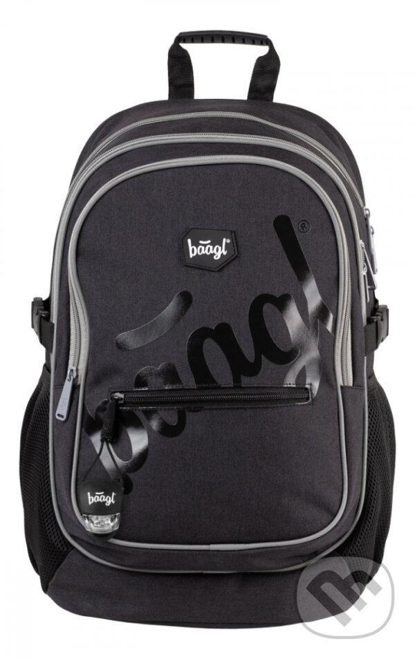 Školní batoh Baagl Klasik Logo black, Presco Group, 2019