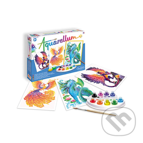 Spoločenská hra: Aquarellum Mýtické bytosti (SentoSphére). SentoSphére, 2019