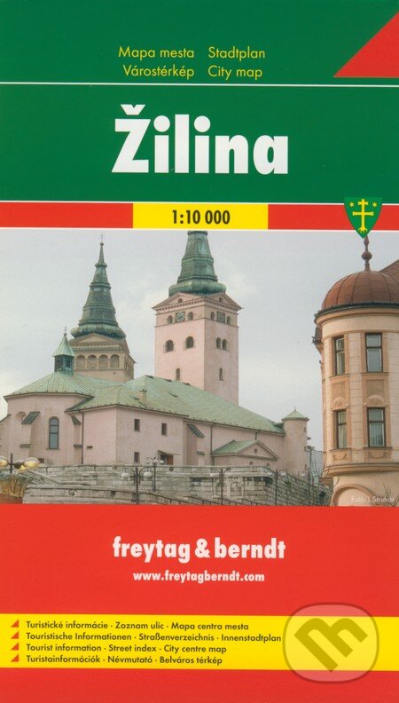 Kniha: Žilina 1:10 000 (freytag&berndt). freytag&berndt