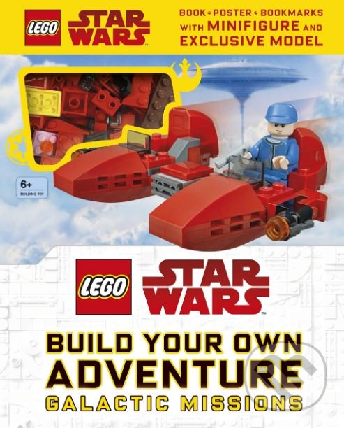 Kniha: LEGO Star Wars Build Your Own Adventure Galactic Missions (Dorling Kindersley)