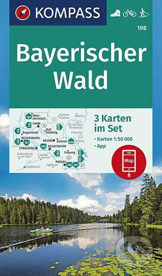 Levně Bayerischer Wald (3 Karten im Set (WK 198))