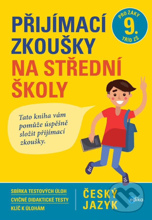 E-kniha: Přijímací zkoušky na střední školy – český jazyk (Vlasta Gazdíková). Edika