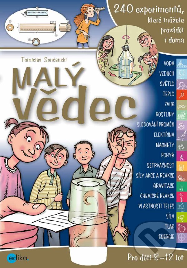 E-kniha: Malý vědec 1–4 (Tomislav Senćanski). Edika, 2017