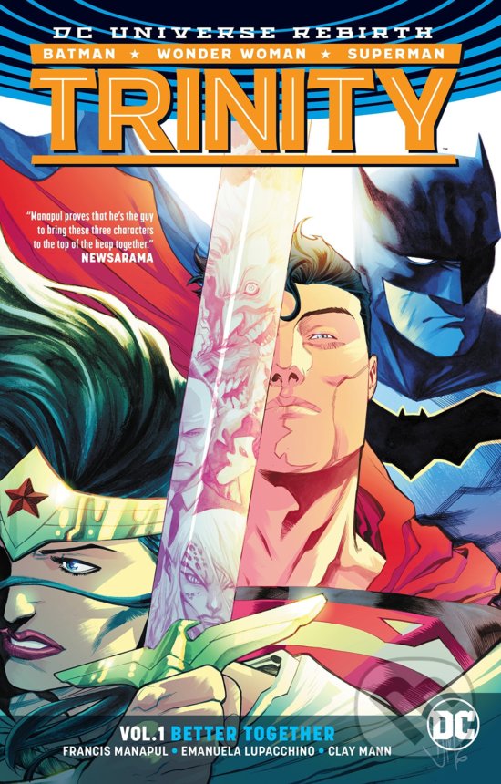 Levně Trinity (Volume 1) (Better Together) - Francis Manapul, Clay Mann - kniha z kategorie Komiksy