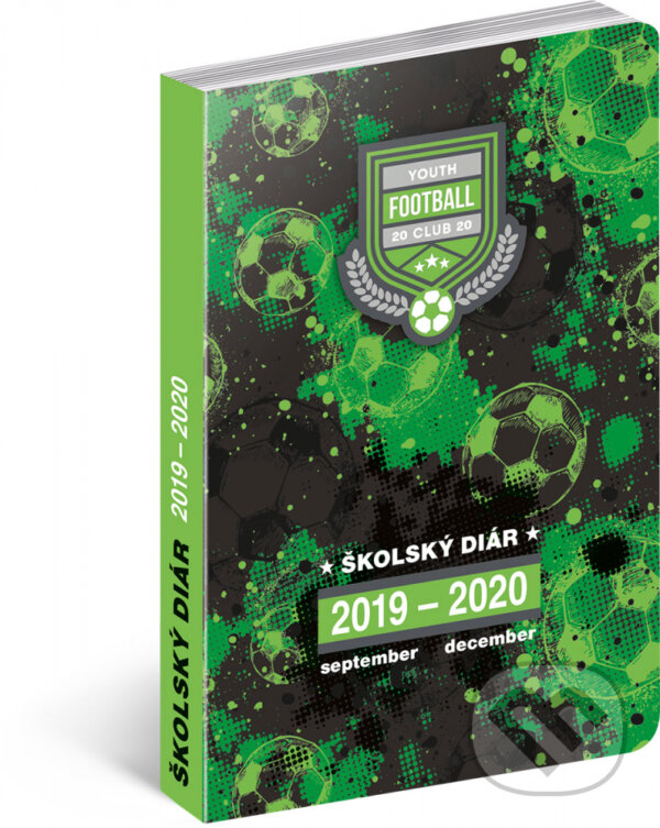 Školský diár Futbal 2019/2020, Presco Group, 2019