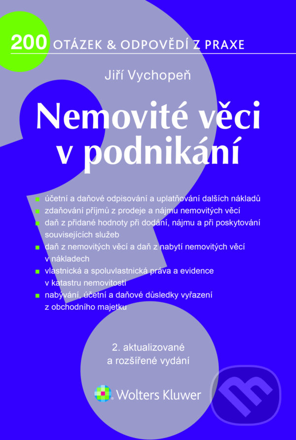 E-kniha: Nemovité věci v podnikání (Jiří Vychopeň). Wolters Kluwer ČR, 2015