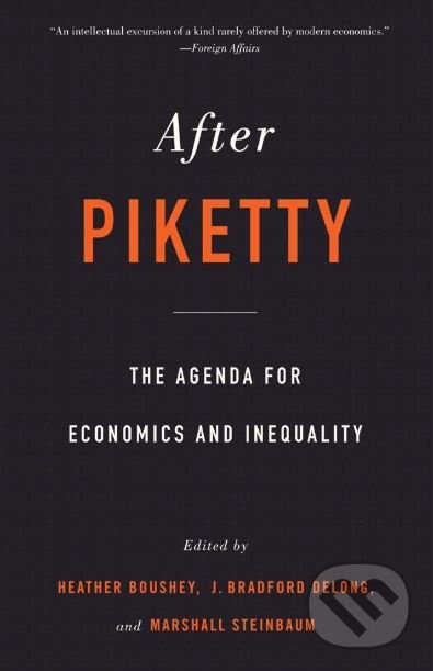 Levně After Piketty (The Agenda for Economics and Inequality) - kniha z kategorie Ekonómia