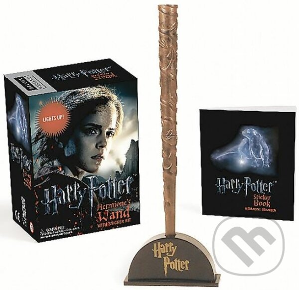 Levně Harry Potter: Hermione's Wand with Sticker Kit