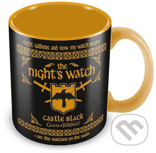 Levně Keramický hrnček Game of Thrones: The Nights Watch