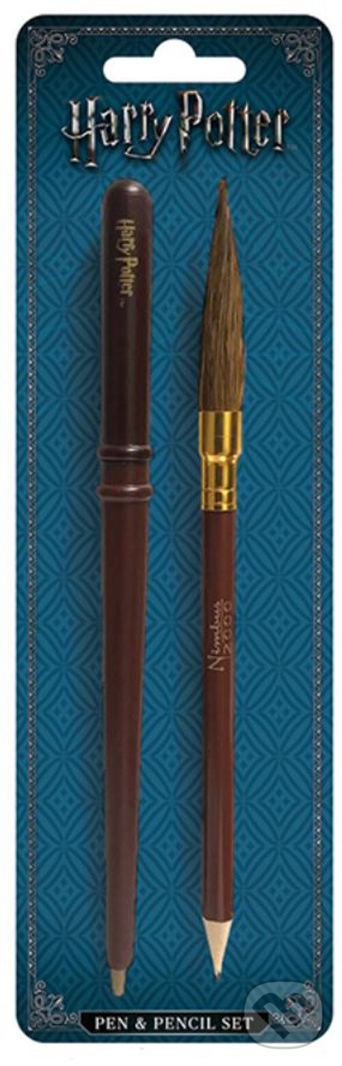 Levně Prepisovačka a ceruzka Harry Potter: Wand & Broom