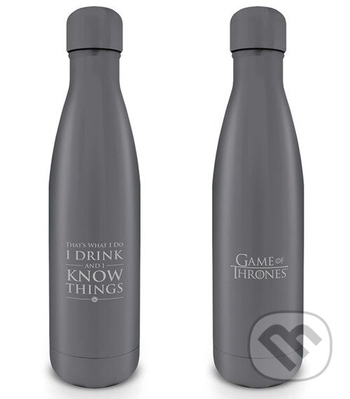 Fľaša na pitie Game Of Thrones: I Drink And I Know Things, Game of Thrones, 2019