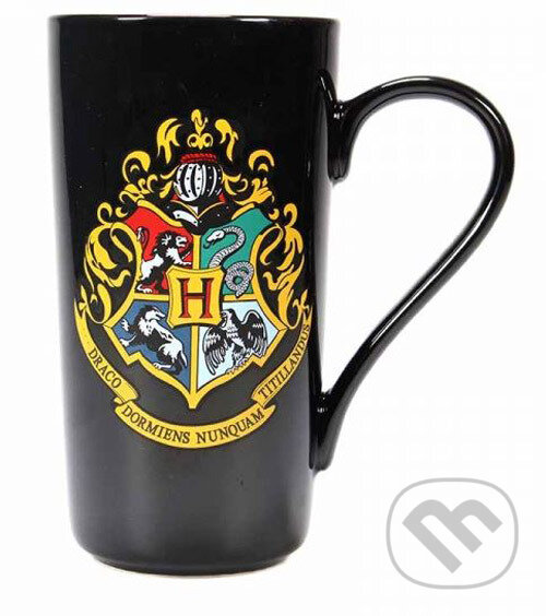 Keramický latte hrnček Harry Potter: Hogwarts Crest, Harry Potter, 2018