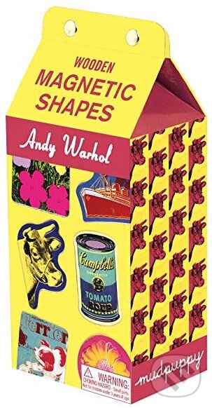 Levně Andy Warhol (Wooden Magnetic Shapes)