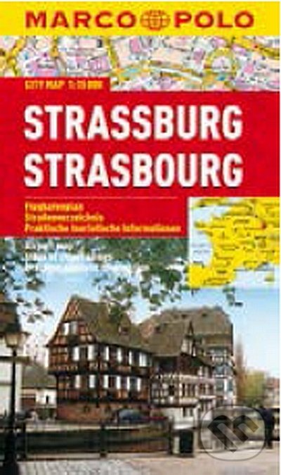 Levně Strassburg / Strasbourg (City Map, 1:15 000)