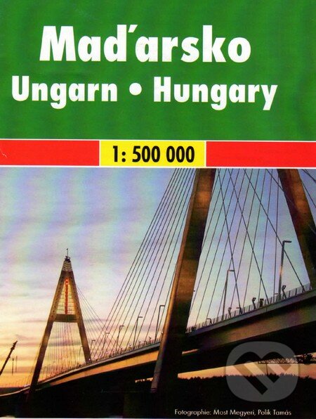Maďarsko 1:500 000, freytag&berndt, 2014