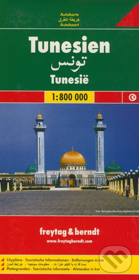 Tunesien 1:800 000 (freytag&berndt). freytag&berndt, 2009