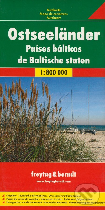 Levně Ostseeländer 1:800 000 (Automapa)